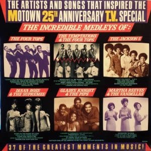 The Artists And Songs That Inspired The Motown 25th Anniversary T.V. Special — The Incredible Medleys
