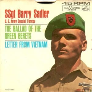 The Ballad Of The Green Berets / Letter From Vietnam (45)