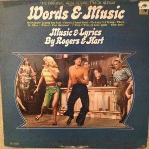 The Original MGM Sound Track Album "Words & Music"