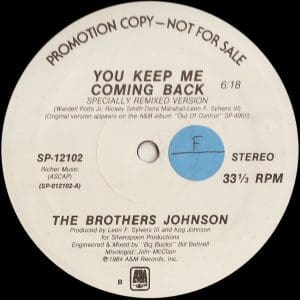 You Keep Me Coming Back (12" Single)