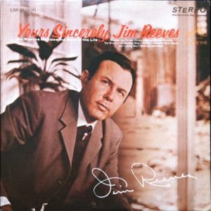 Yours Sincerely, Jim Reeves