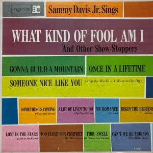 Sammy Davis Jr. Sings What Kind Of Fool Am I And Other Show-Stoppers