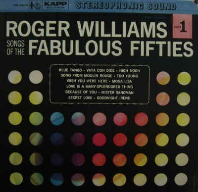 Songs Of The Fabulous Fifties Part 1