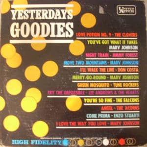 Yesterdays Goodies History 