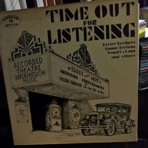 "Time Out For Listening" Movie Theatre Intermission Music 1932-1934