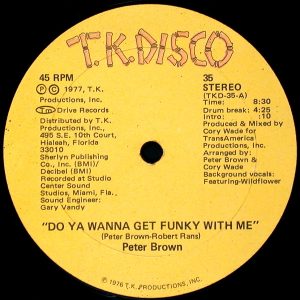 Do Ya Wanna Get Funky With Me / Burning Love Breakdown (12″ Single)
