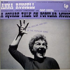 A Square Talk On Popular Music Or The Decline And Fall Of The Popular Song