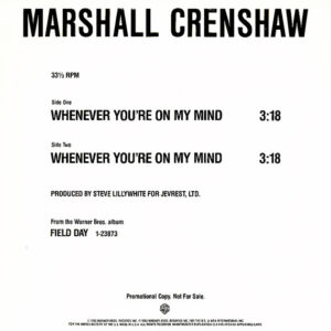 Whenever You're On My Mind