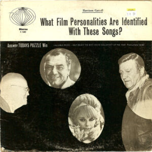 What Film Personalities Are Identified With These Songs?