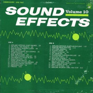 Sound Effects Volume 10