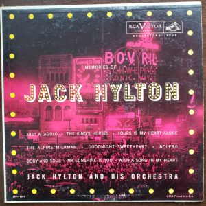 Memories Of Jack Hylton
