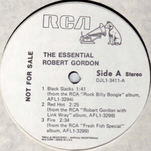 The Essential Robert Gordon