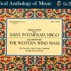 Tallis / Sheppard Masses