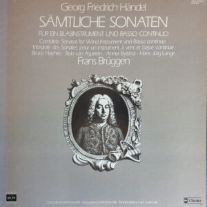 Complete Sonatas For Wind Instruments