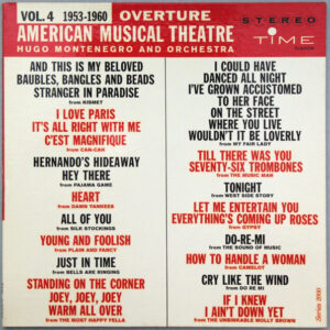 Overture,  American Musical Theatre (Vol. 4 1953-1960)