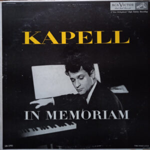 Kapell In Memoriam