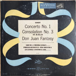 Concerto No. 1 / Consolation No. 3 In D-Flat; Don Juan Fantasy