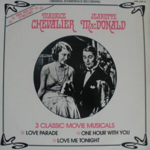 3 Classic Movie Musicals - Love Parade / One Hour With You / Love Me Tonight