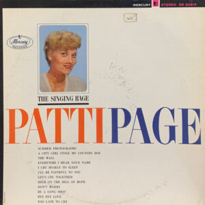 The Singing Rage Patti Page