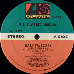 Baby I'm Sorry