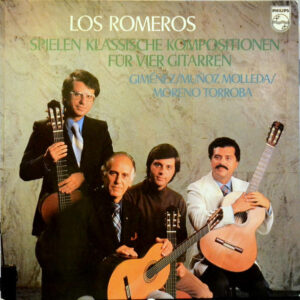 Los Romeros Spielen Klassische Kompositionen Für Vier Gitarren