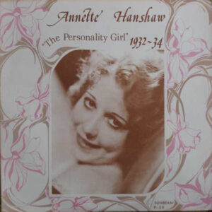 The Personality Girl 1932-34