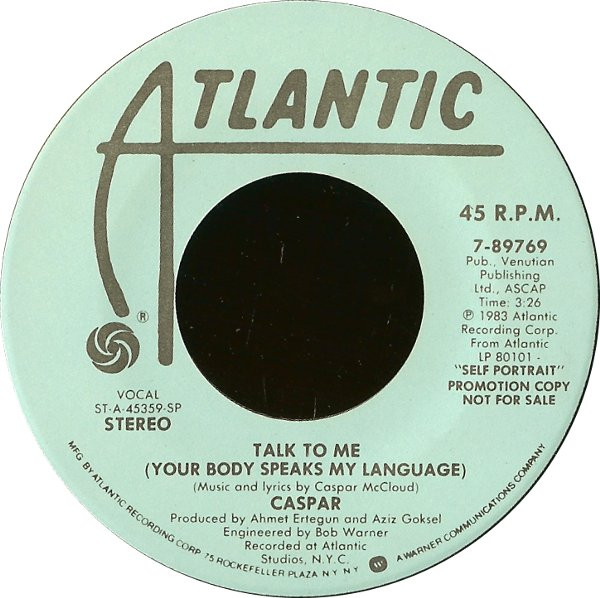 Talk To Me (Your Body Speaks My Language)