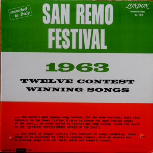 San Remo Festival 1963 - Twelve Contest Winning Songs