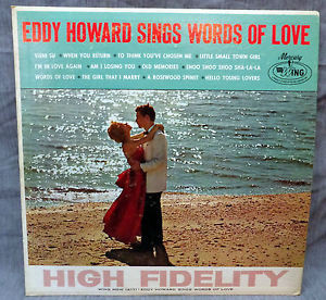 Eddy Howard Sings Words of Love